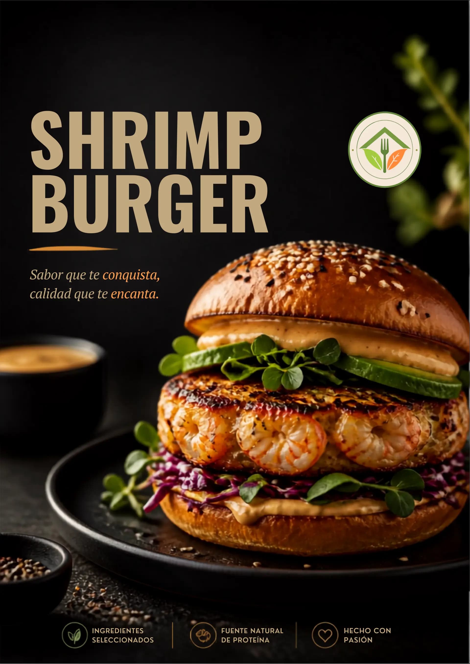 HAMBURGUESA CAMARÓN